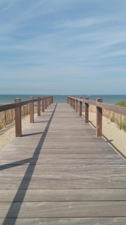 Zeezicht Nieuwpoort - Springvloed 아파트 외부 사진